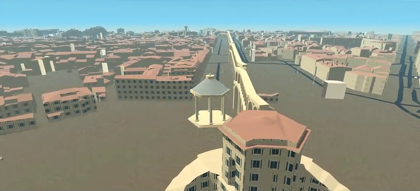 Vue aérienne de Montpellier, aperçu de la vidéo