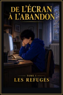 Couverture originale — De l’écran à l’abandon — Tome 1 : Les refuges