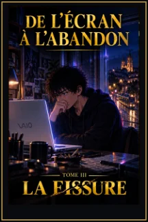 Couverture originale — De l’écran à l’abandon — Tome 3 : La fissure