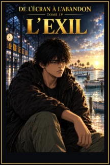 Couverture originale — De l’écran à l’abandon — Tome 4 : L’exil